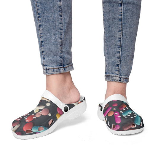 413. All Over Printed Clogs