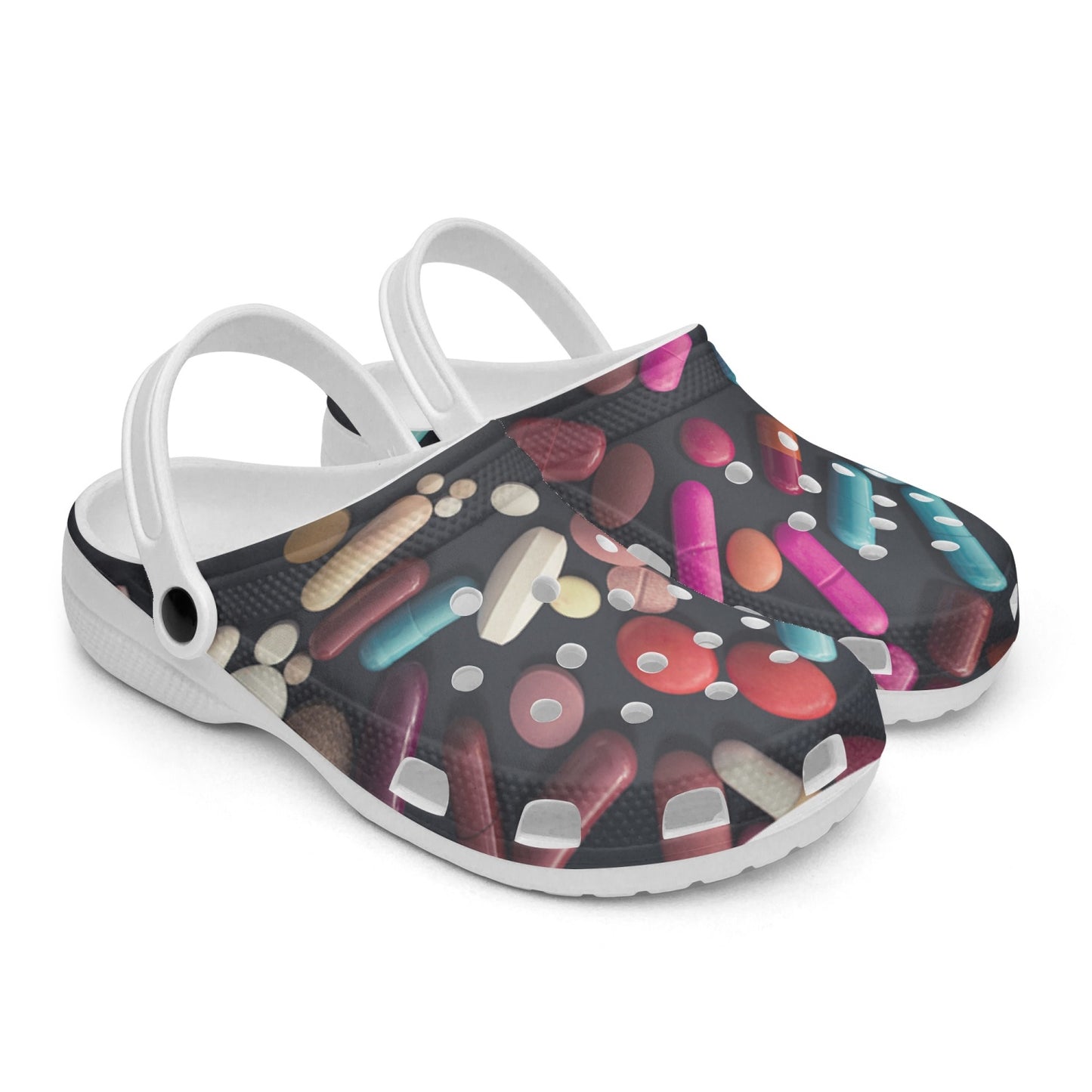 413. All Over Printed Clogs